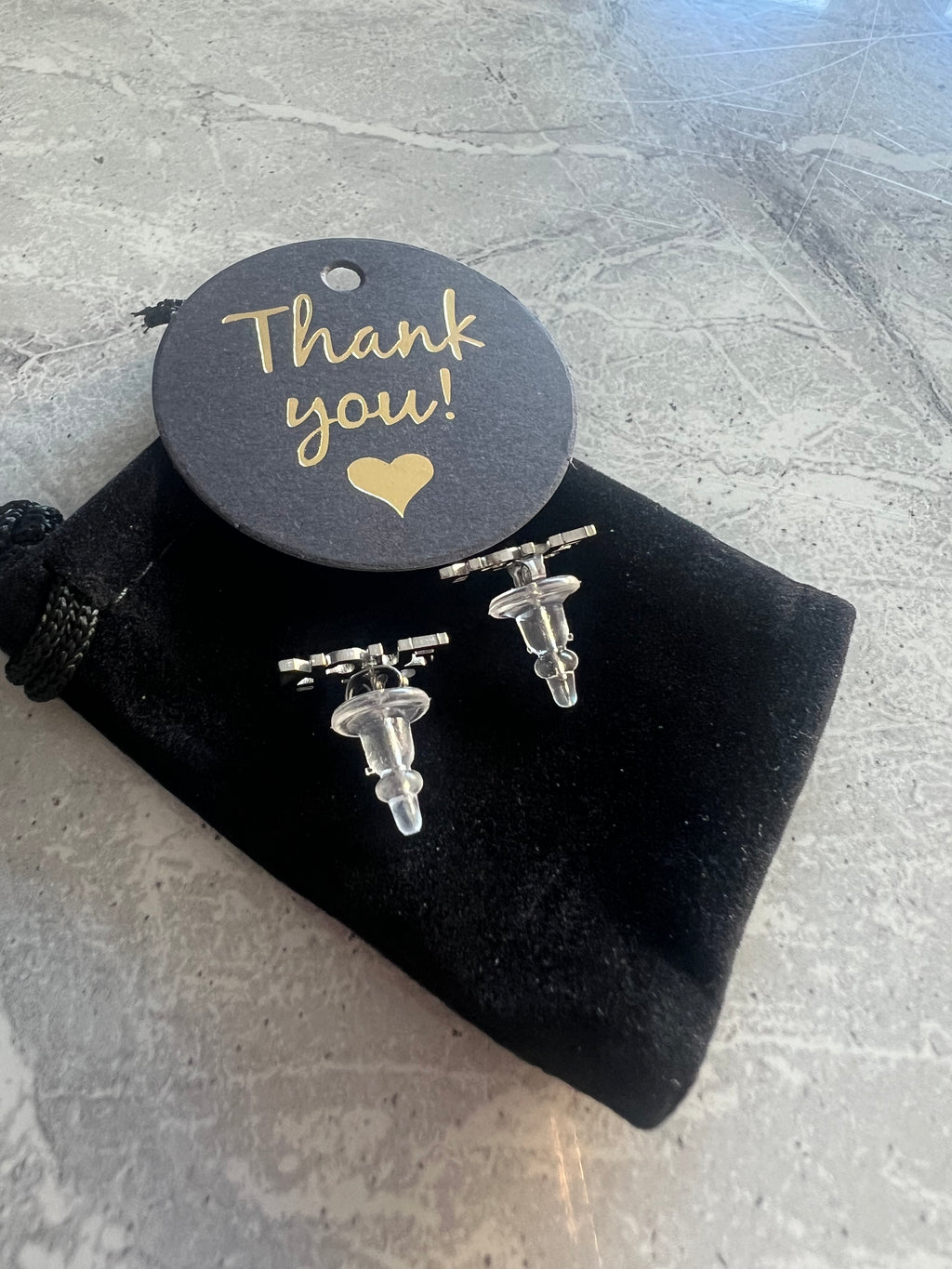 ‘Fuck Off’ Stud Earrings