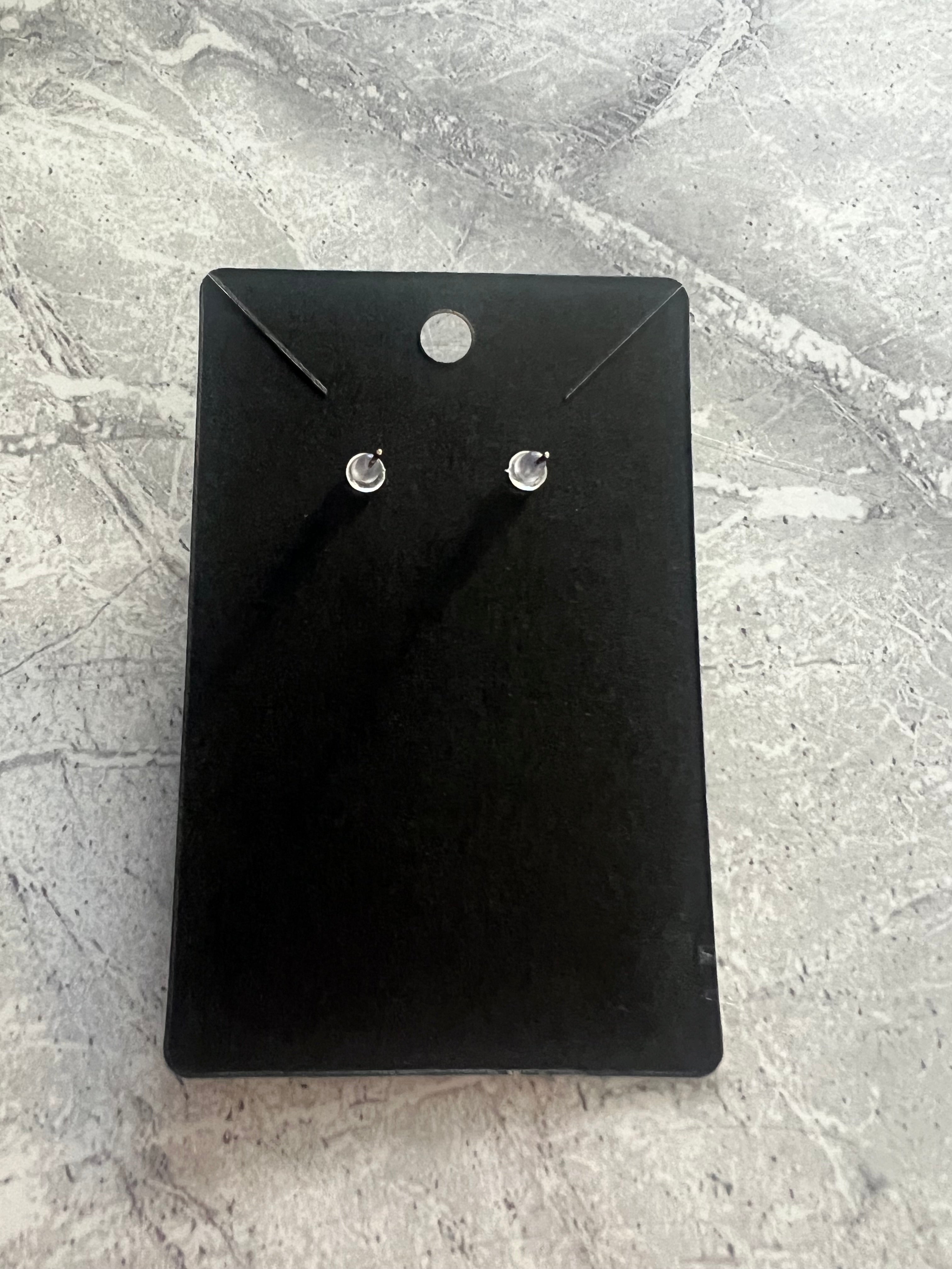 'Fuck Off’ Fun Dangle Diamanté Earrings - Silver Style 1 pair