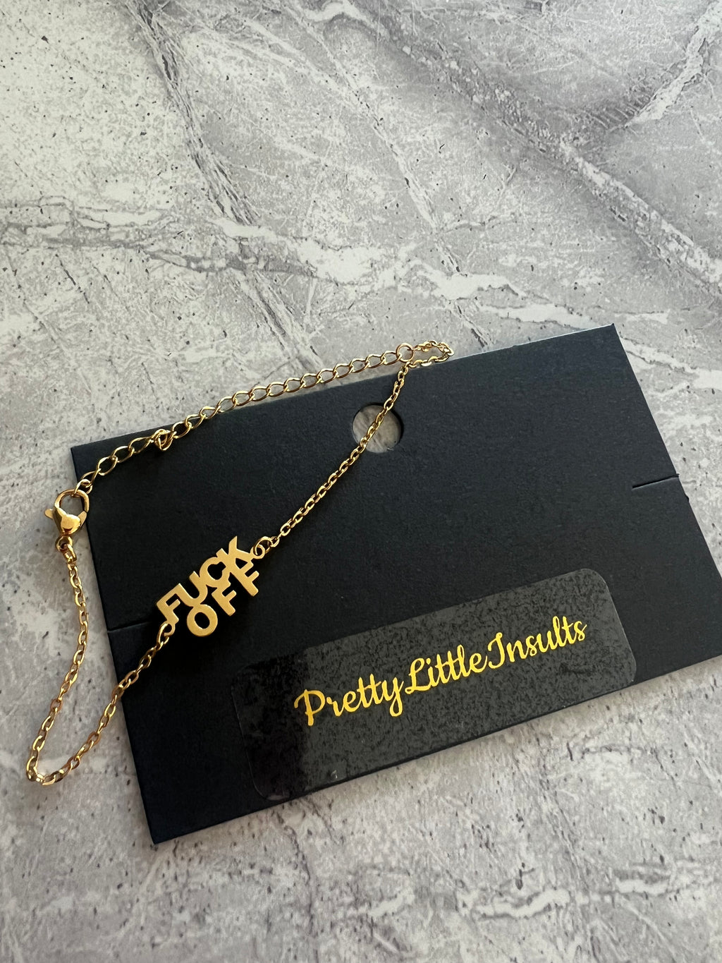 ‘Fuck Off’ Bracelet