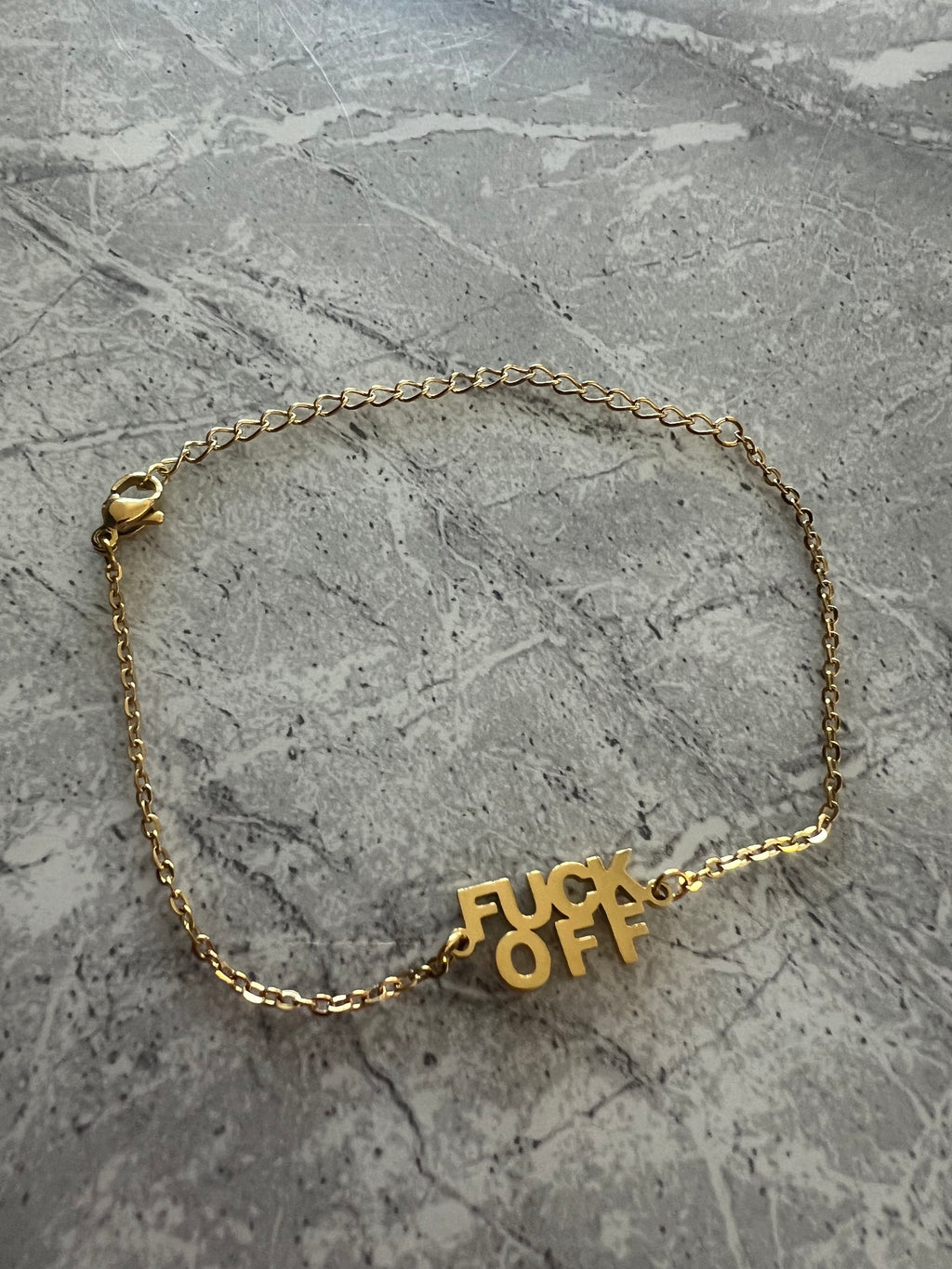 ‘Fuck Off’ Bracelet
