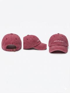 "F**k Off, Please" Vintage Style Cap - Rose